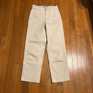 Everlane Cream Tan The Straight Leg Crop Tall Women’s 2